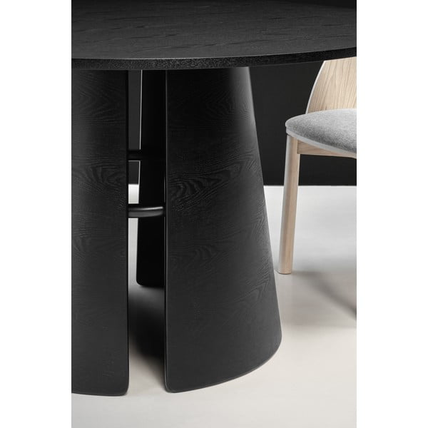 Masă dining rotundă Teulat Cep, ø 137 cm, negru-image-2
