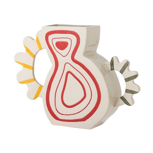 Vază din gresie pictată manual (înălțime 26 cm) Samila – Bloomingville