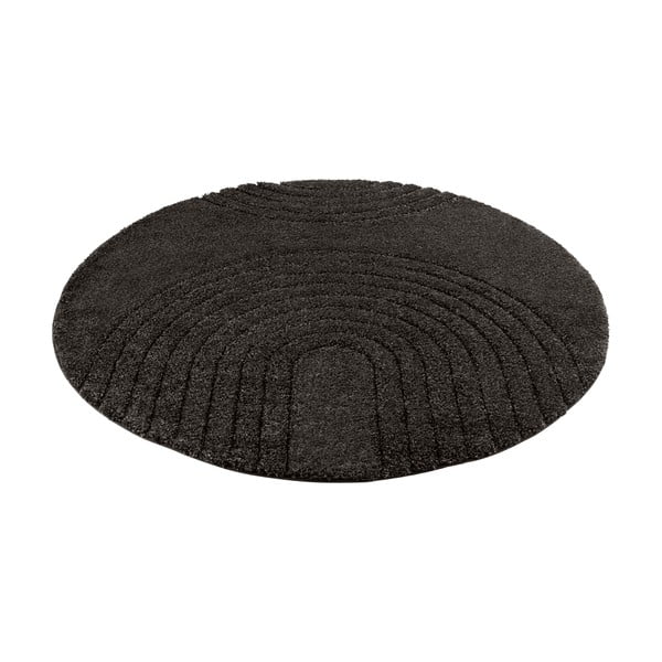Covor Mint Rugs Norwalk Fergus, ø 160 cm, negru-image-3