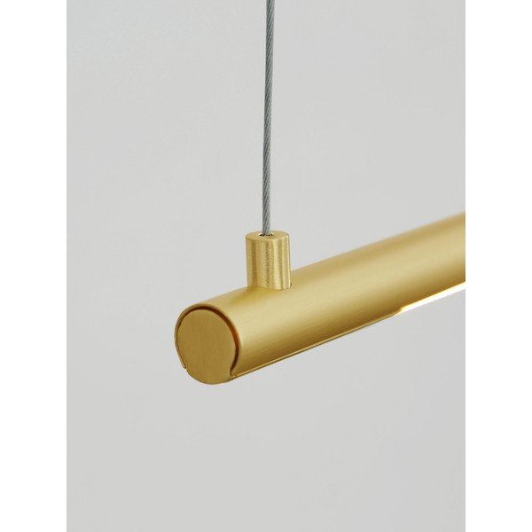 Lustră alămie LED din aluminiu Elettra – Nova Luce-image-2