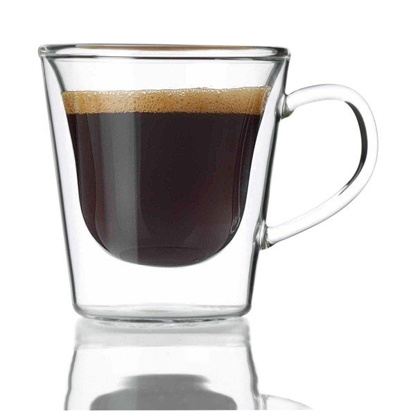 Set 2 pahare cu pereți dubli pentru espresso Bredemeijer, 120 ml-image-1