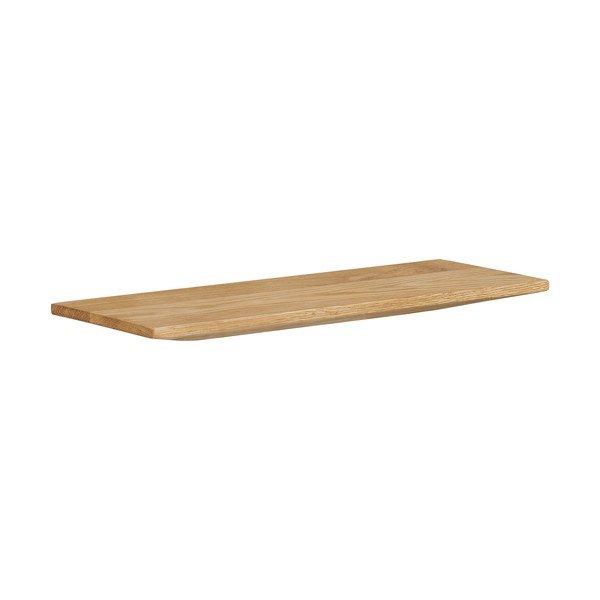 Raft în culoare naturală deschisă din lemn de stejar 42,5 cm Calcata – House Nordic