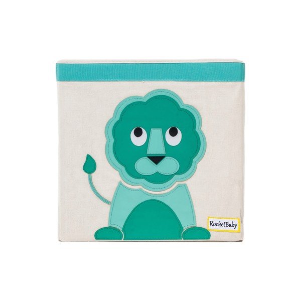 Cutie de depozitare pentru copii  din material textil Eddy the Lion - Rocket Baby-image-2