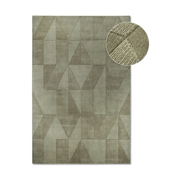 Covor verde țesut manual din lână 80x150 cm Ursule – Villeroy&Boch