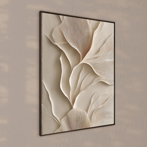 Tablou cu ramă imprimat 60x80 cm Gentle Curves – Styler-image-1