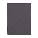Cearceaf gri antracit 180x200 cm – B.E.S.