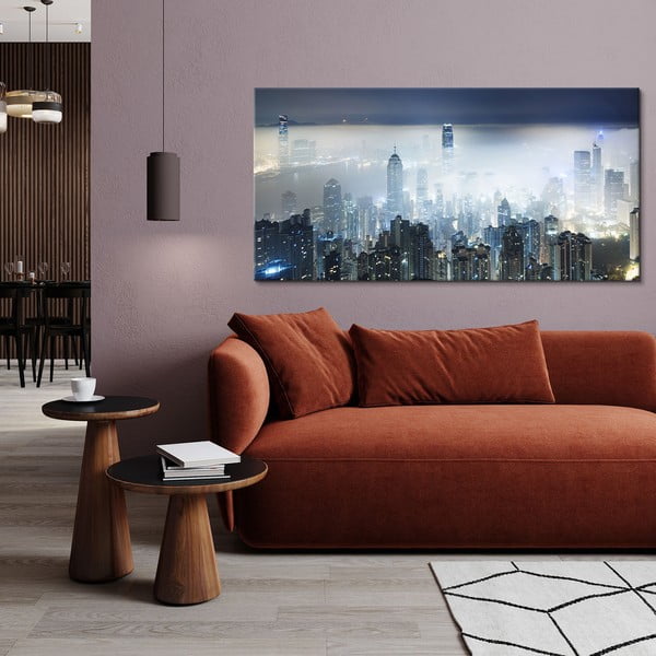 Tablou 140x70 cm Misty Night – Malerifabrikken-image-1