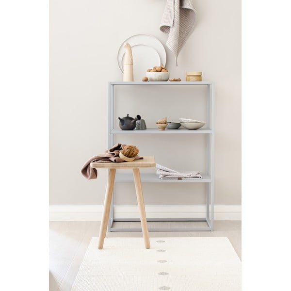 Covor pentru exterior și interior bej/crem 70x60 cm Peg Linen Vanilla – Pappelina-image-3