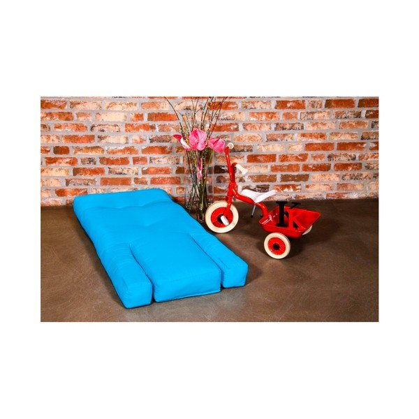 Fotoliu pentru copii Karup Baby Hippo Horizon Blue-image-4