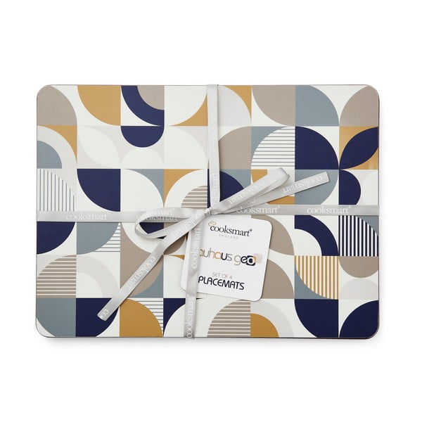 Suport pentru farfurii 4 buc. din plută/din hârtie 21.5x29 cm Bauhaus – Cooksmart ®-image-2