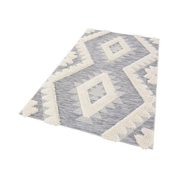 Covor Mint Rugs Handira Indian, 170 x 115 cm, gri-image-1