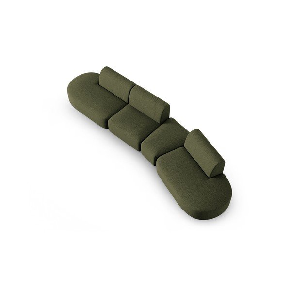 Canapea verde 412 cm Shane – Micadoni Home-image-2