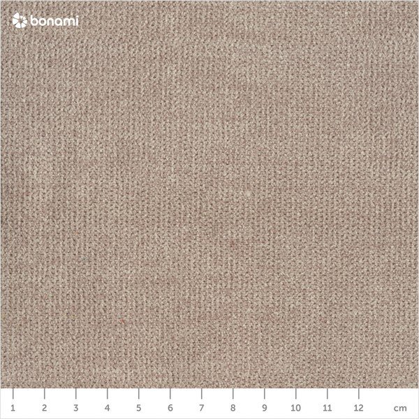 Colțar extensibil cu tapițerie de catifea și șezlong pe partea dreaptă Windsor & Co Sofas Gamma, maro-gri-image-1