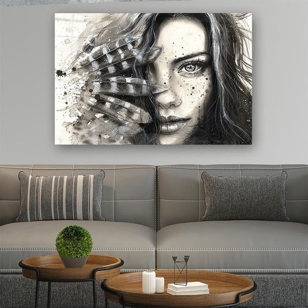 Tablou din sticlă 70x50 cm – Wallity-image-1