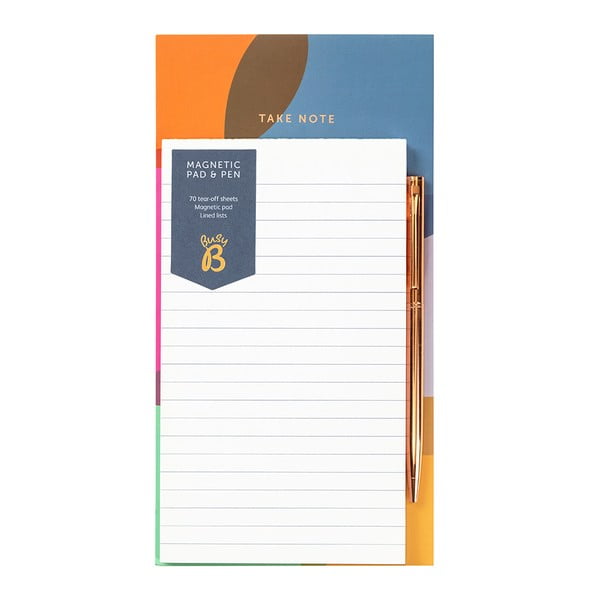Agendă magnetică cu pix 70 pagini – Busy B