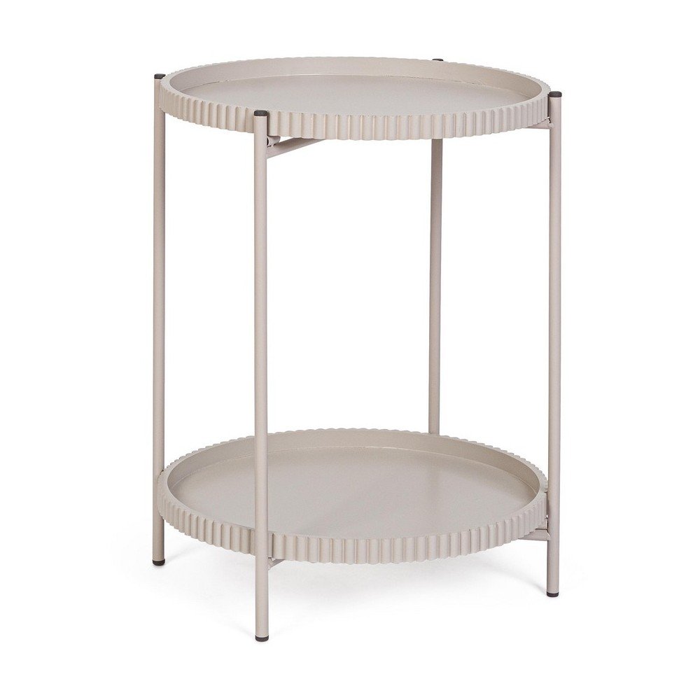 Măsuță auxiliară rotundă din metal ø 42 cm Herdys – Yes Everyday