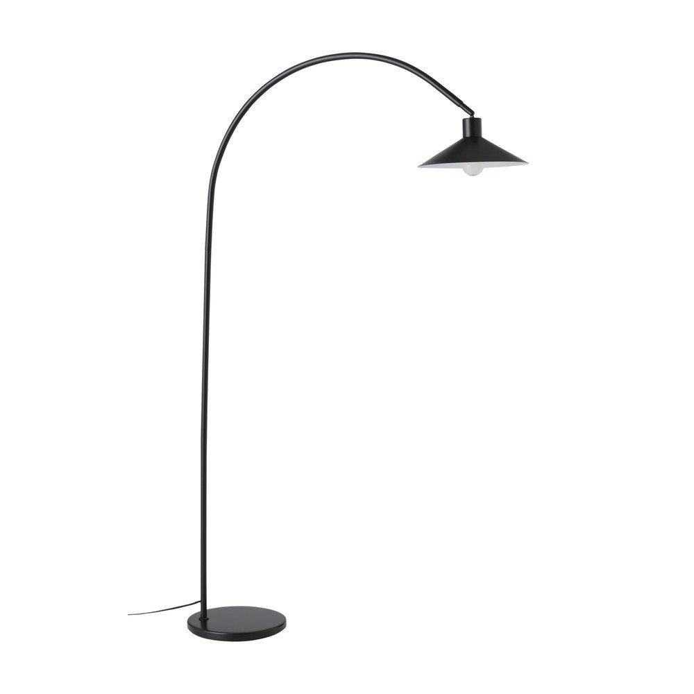 Lampadar negru cu structură flexibilă din metal (înălțime 169 cm) Louisiana – Ellos Home