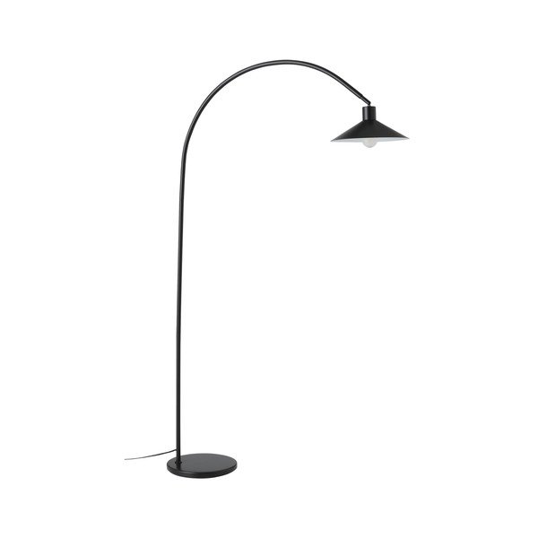 Lampadar negru cu structură flexibilă din metal (înălțime 169 cm) Louisiana – Ellos Home