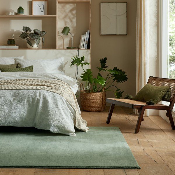 Covor verde 80x150 cm – Flair Rugs-image-1