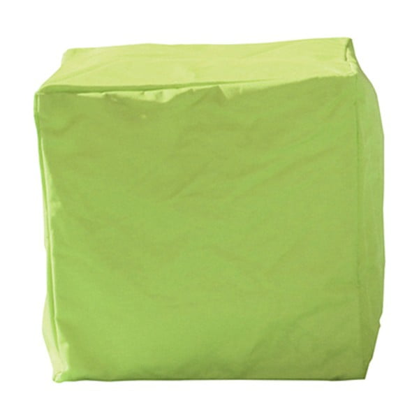Puf exterior impermeabil Sunvibes Cube, verde