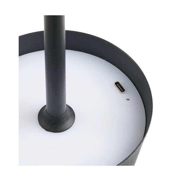 Veioză neagră LED (înălțime 37 cm) Bradford – House Nordic-image-4