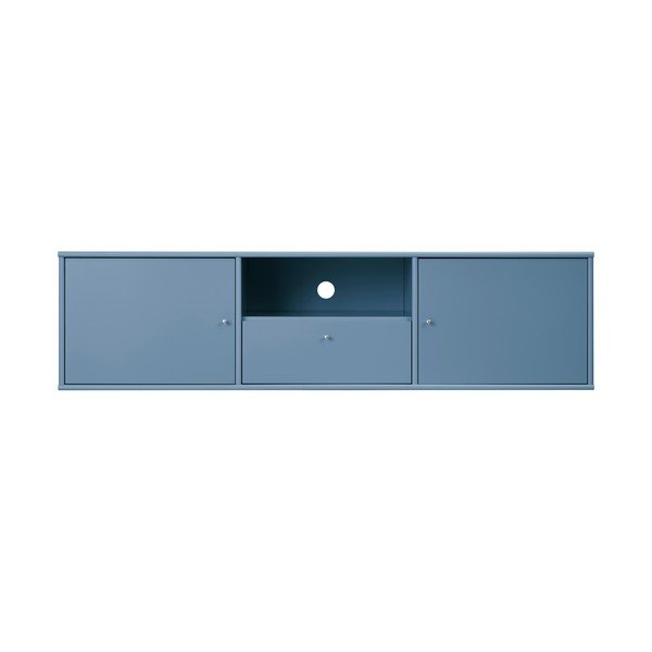 Comodă TV albastră 161x42 cm Mistral – Hammel Furniture