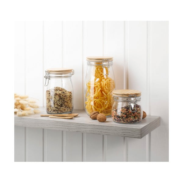 Recipient din sticlă pentru produse vrac – Homéa-image-2