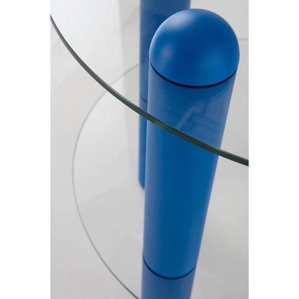 Măsuță auxiliară rotundă din sticlă ø 48 cm Egan – Jotex-image-3