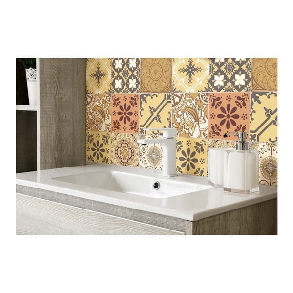 Set 9 autocolante Ambiance Cottage, 10 x 10 cm-image-3