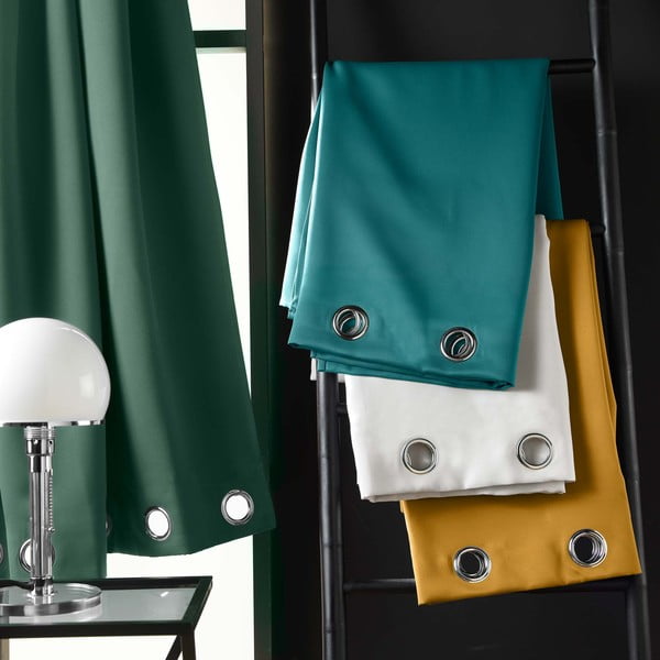 Draperie albă blackout 135x180 cm Occult – douceur d'intérieur-image-3