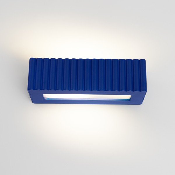 Aplică de perete albastră din ceramică Rivena – Sollux-image-2