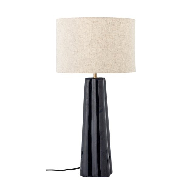 Veioză albastră/crem din metal cu abajur textil (înălțime 61 cm) Cornelie – Bloomingville