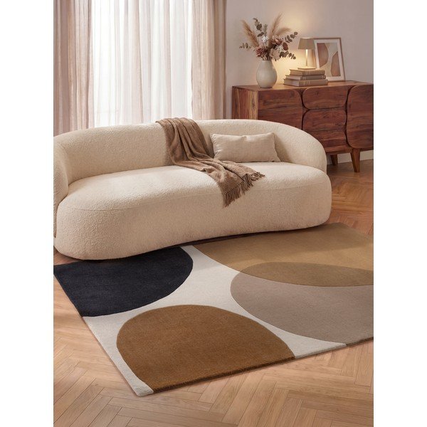 Covor maro coniac din lână 120x170 cm Ruvia – Villeroy&Boch-image-3