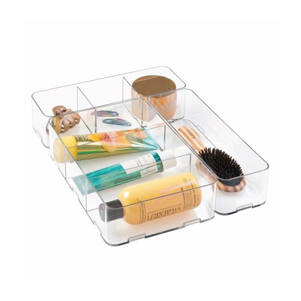 Set 3 organizatoare InterDesign Clarity Interlocking