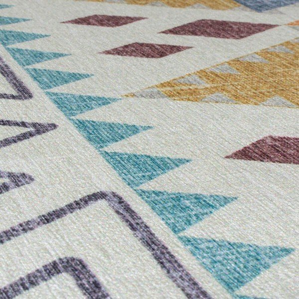 Covor lavabil 120x170 cm MATCH LYLE AZTEC – Flair Rugs-image-3