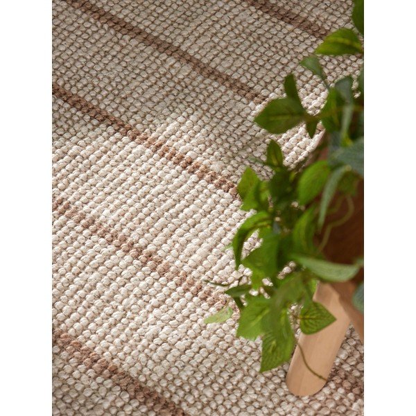 Covor crem țesut manual din iută 160x230 cm Harvest Sierra – Elle Decoration-image-2