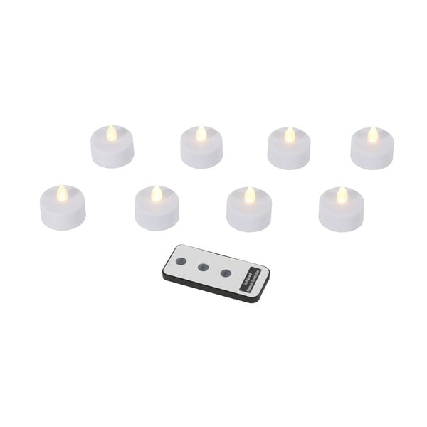 Lumânări LED 8 buc. (înălțime 4 cm) – Hilight