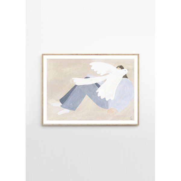 Poster 70x50 cm Bright Bird – Clara Schicketanz – The Poster Club-image-3