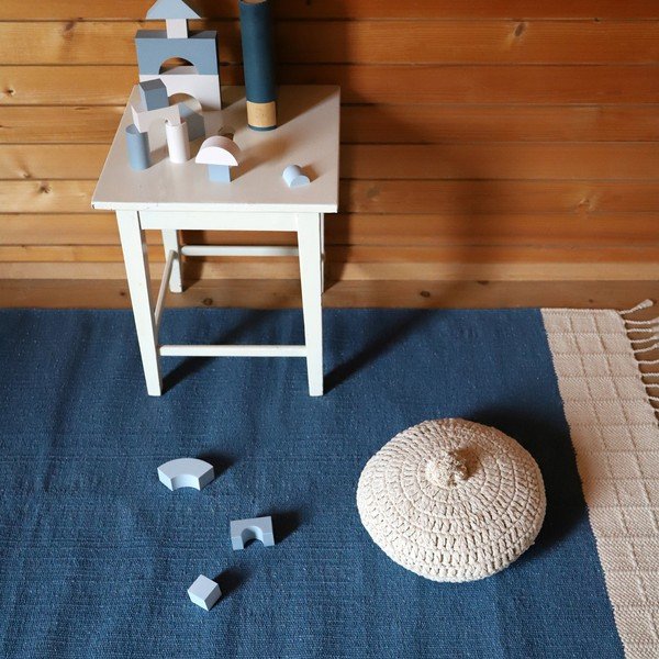 Covor albastru 150x100 cm Lucia - Nattiot-image-1