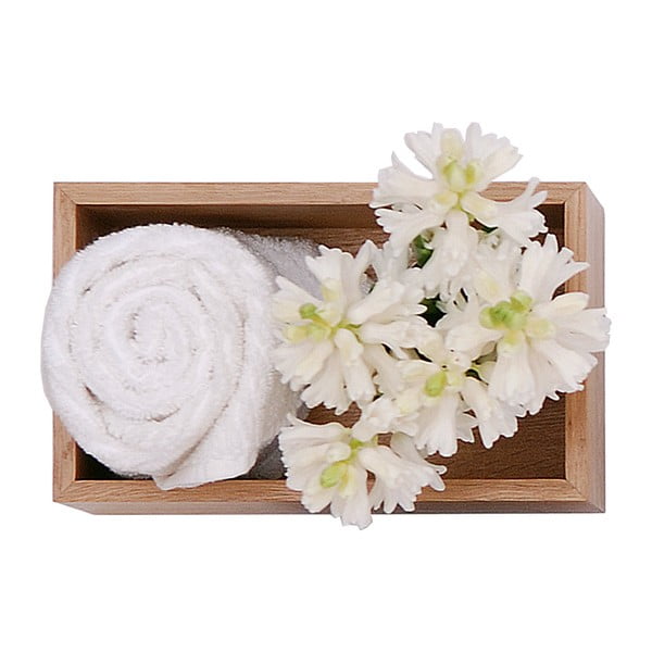 Cutie pentru depozitare din lemn de stejar, Wireworks Mezza-image-1