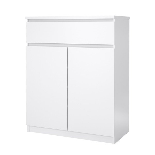 Comodă albă 80x100x40 cm Naia – Tvilum-image-2