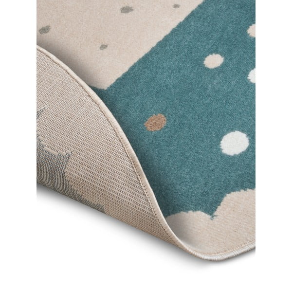 Covor pentru copii albastru ø 140 cm Crown – Hanse Home-image-3