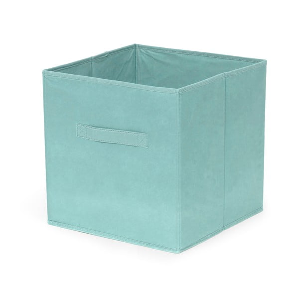 Cutie pliabilă de depozitare Compactor Cardboard Box, turcoaz
