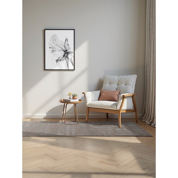 Covor tip traversă bej 80x240 cm Perles Onyx – Elle Decoration-image-1