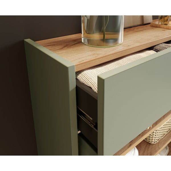 Dulap verde salvie 56x97x22 cm Ameca – Germania-image-4