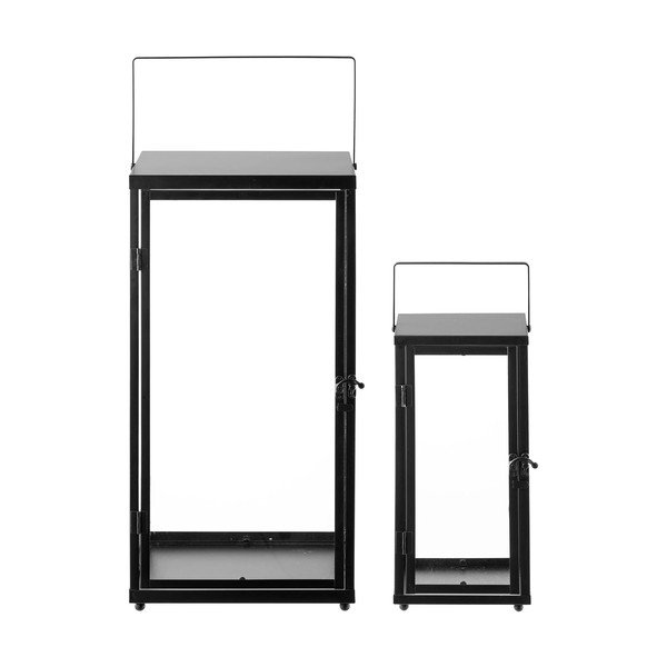 Felinar 2 buc. din sticlă (înălțime 50 cm) Ibra – House Nordic-image-4