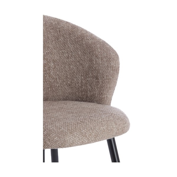 Set de scaune de sufragerie bej 2 buc. din metal Radaja – Light & Living-image-1