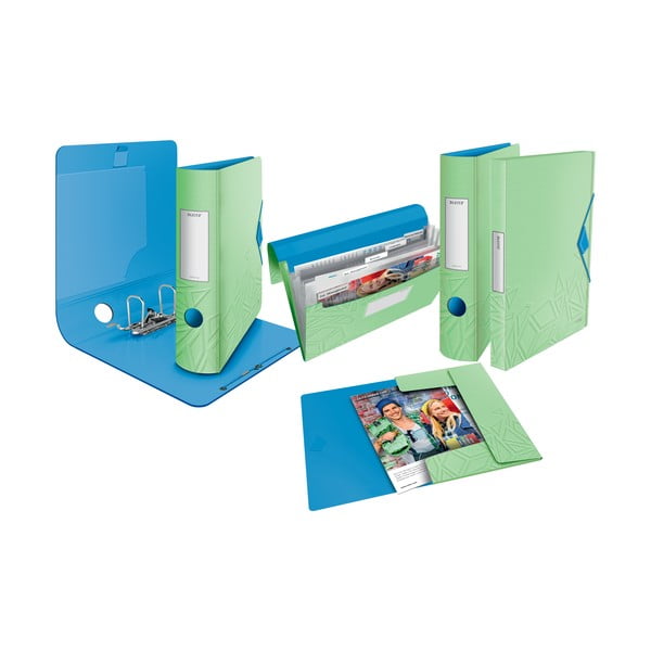 Mapă compartimentată Leitz, verde-image-4