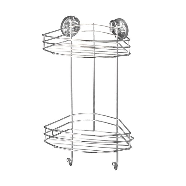 Suport de colț cu sistem de prindere Vacuum-Loc Wenko,  până la 33 kg-image-2