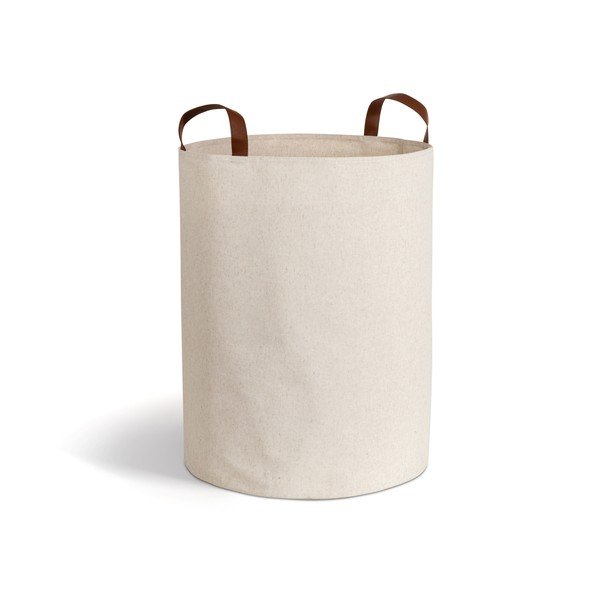 Coș de rufe bej din material textil 69 l Soft Storage – Bigso